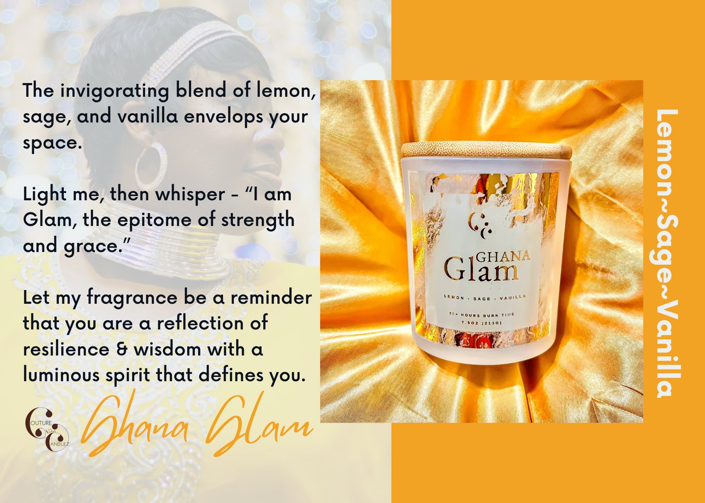 Ghana Glam - Signature Candle