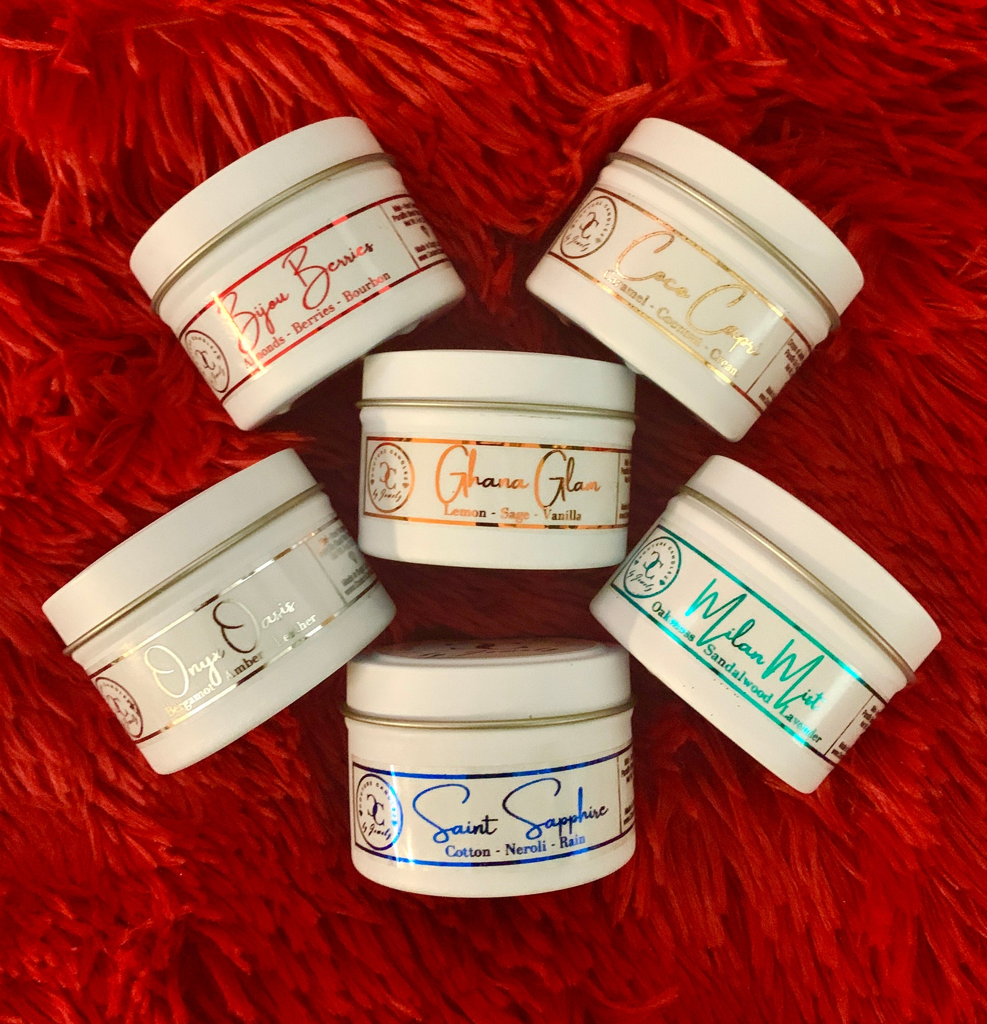 Couture Candlez by Jewelz Luxury Mini Candle Sampler Gift Set